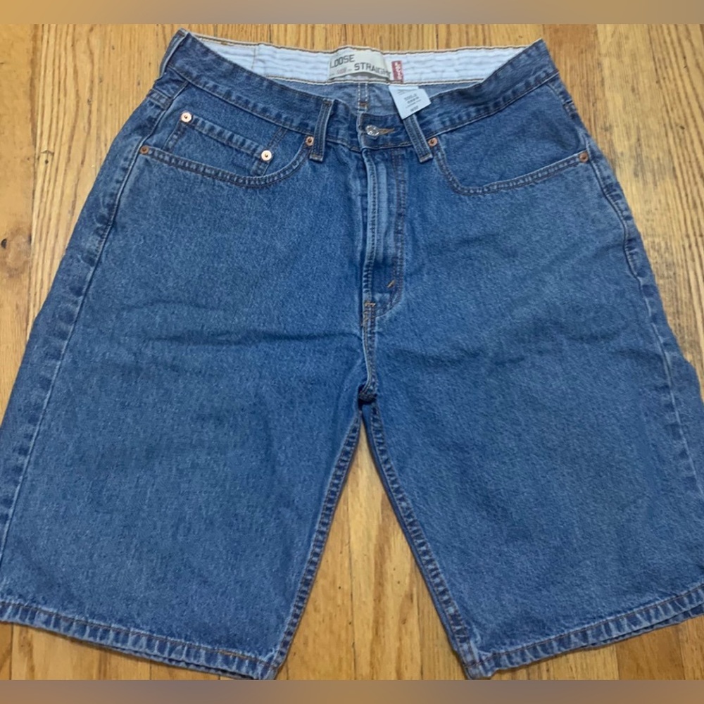 Levi's Men's Blue Denim Shorts